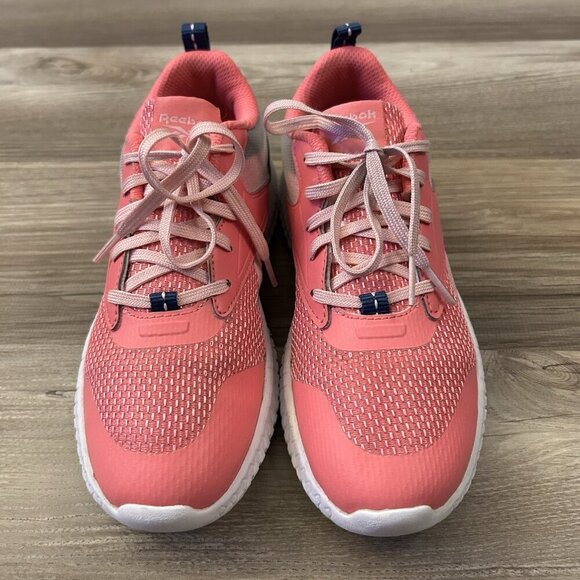 Reebok Girls Reebok Flexagon Energy 3 PS Sneakers Size 3 Pink Lace Up GW0107 EUC - Picture 3 of 11